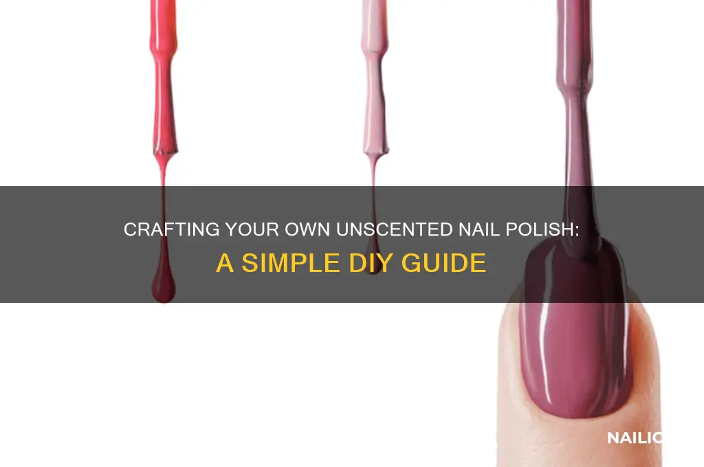 how to make unscented nail polish
