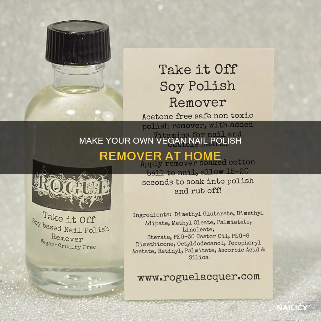 how to make vegan nail polish remover