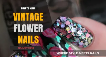 Create Timeless Vintage Flower Nails: A Step-by-Step DIY Guide