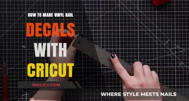 Create Stunning Vinyl Nail Decals Using Your Cricut Machine
