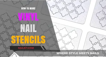 DIY Vinyl Nail Stencils: Easy Steps for Perfect Nail Art Designs
