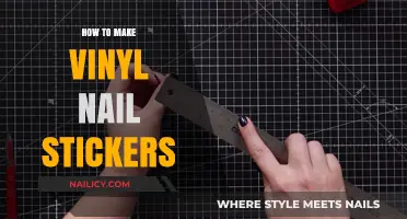 DIY Vinyl Nail Stickers: Easy Steps for Custom Nail Art