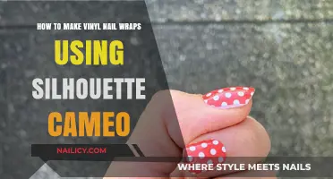 Crafting Vinyl Nail Wraps with Silhouette Cameo: A Step-by-Step Guide