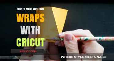 DIY Vinyl Nail Wraps: Easy Cricut Tutorial for Stylish Manicures