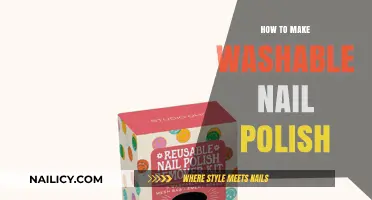 DIY Washable Nail Polish: Easy, Mess-Free, and Long-Lasting Recipe