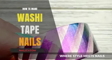 Creative Washi Tape Nail Art: Easy DIY Manicure Tutorial