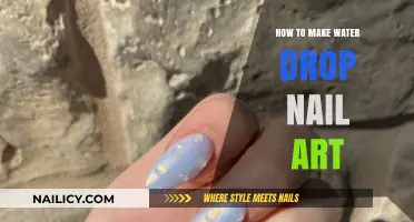 Create Stunning Water Drop Nail Art: Easy Step-by-Step Guide