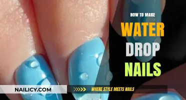 Create Stunning Water Drop Nails: Easy DIY Tutorial for Beginners