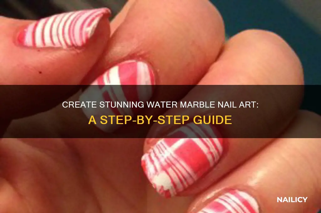 how to make water marble nail varnish