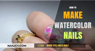 Create Stunning Watercolor Nails: Easy DIY Tutorial for Beginners