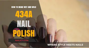 Crafting Wet and Wild 434A Nail Polish: DIY Guide