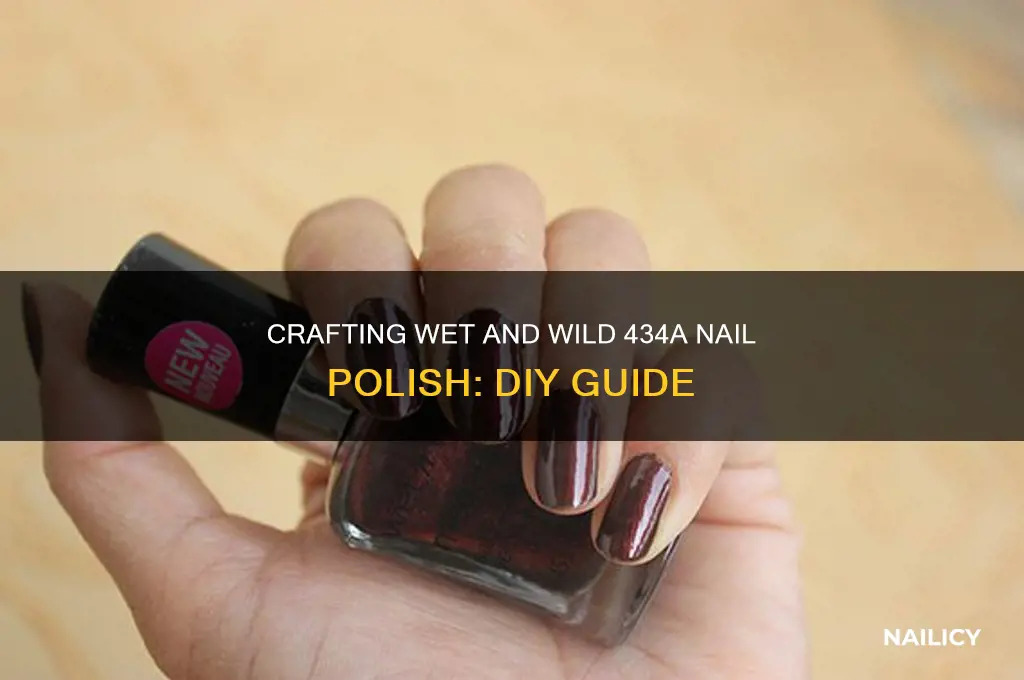 how to make wet and wild 434a nail polish