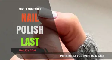 Long-Lasting White Nails: Tips for Durable, Chip-Free Manicures