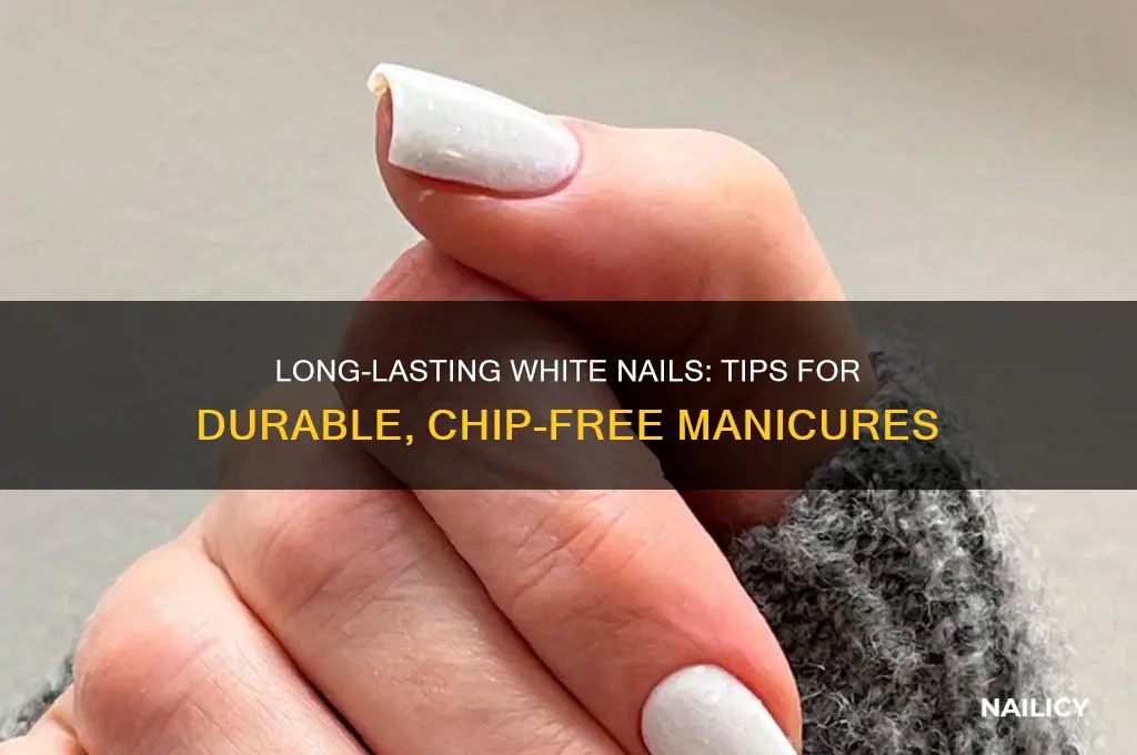 how to make white nail polish last