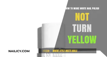 Prevent Yellowing: Tips to Keep White Nail Polish Bright and Fresh
