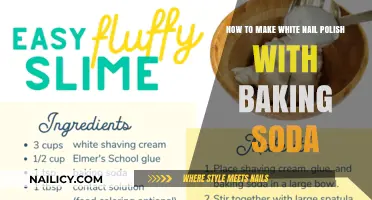 DIY White Nail Polish: Baking Soda Hack for Perfect Manicures