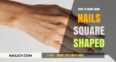 Transform Wide Nails: Easy Steps to Achieve Perfect Square Shapes