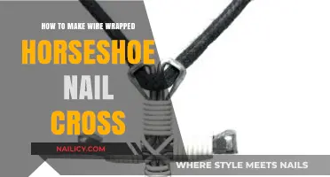 Crafting a Wire-Wrapped Horseshoe Nail Cross: Step-by-Step Guide