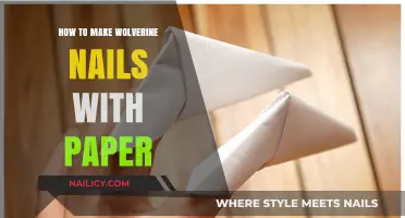 DIY Wolverine Nails: Easy Paper Craft Tutorial for Fans