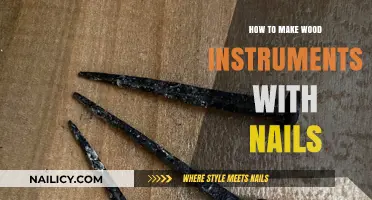 Crafting Unique Wood Instruments: Nail Techniques for Beginners
