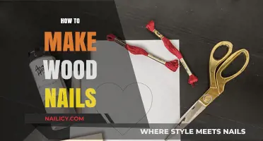 Crafting Wood Nails: A Step-by-Step DIY Guide for Beginners