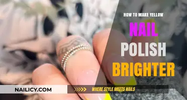 Enhance Your Yellow Nail Polish: Tips for a Brighter, Vibrant Look