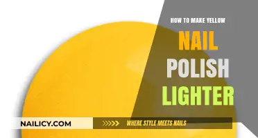 Lighten Up: Easy Tips to Brighten Yellow Nail Polish