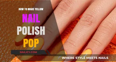 Brighten Your Look: Tips to Make Yellow Nail Polish Pop