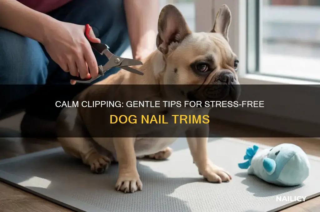 how to make your dog let you cut their nails