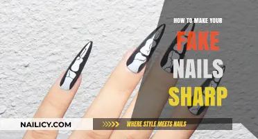 Sharp and Striking: A Guide to Perfectly Pointed Fake Nails