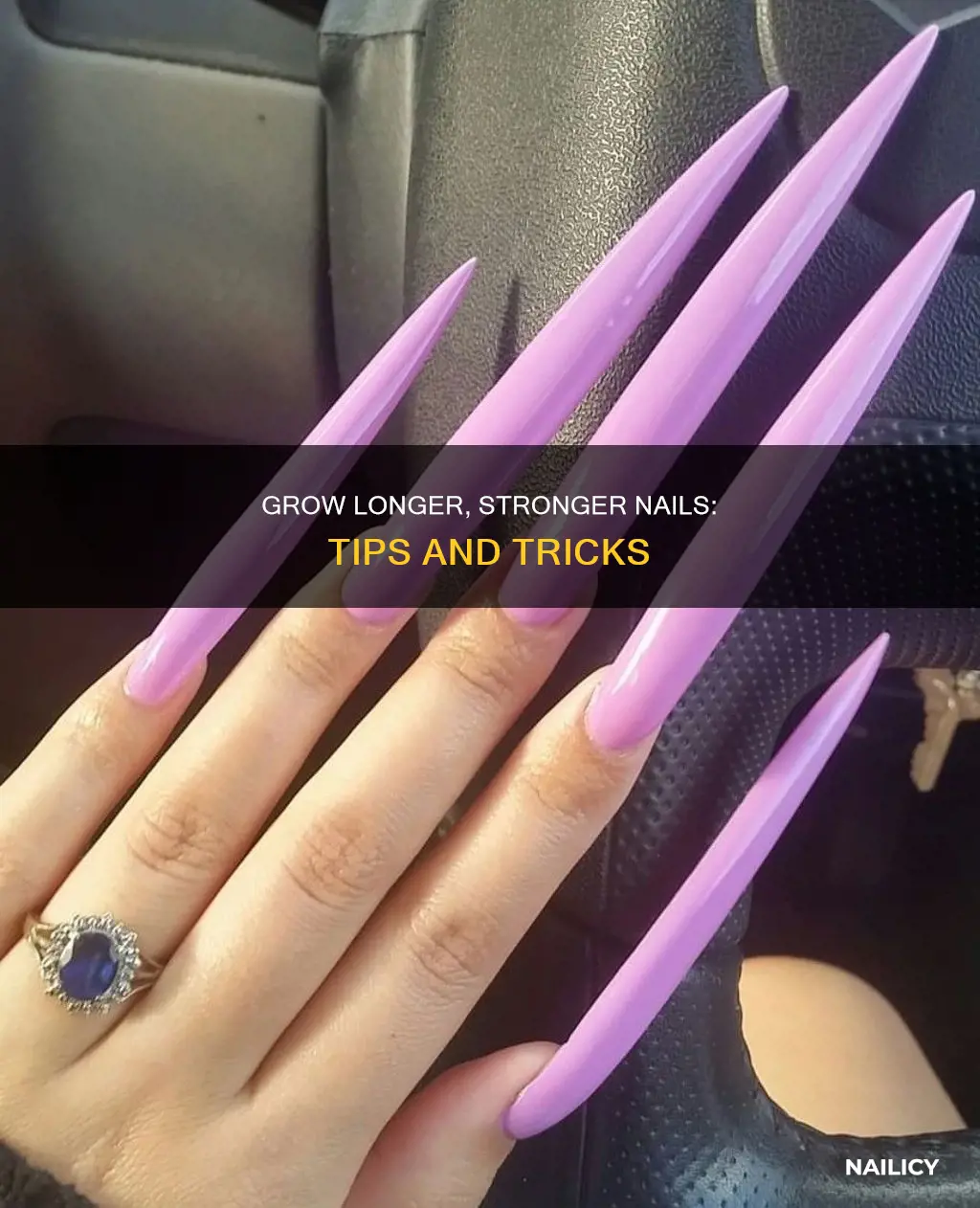 how to make your finger nails longer