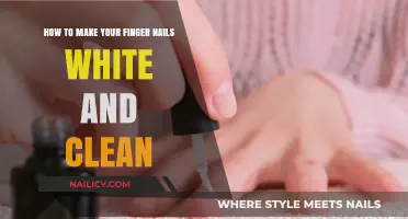 Achieve Spotless, White Fingernails: Simple Tips for Clean and Healthy Nails