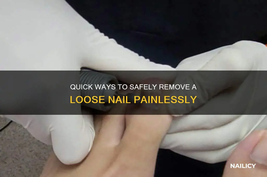 how to make your nail fall off fast