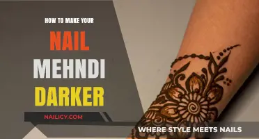 Enhance Your Nail Mehndi: Tips for Richer, Darker Results
