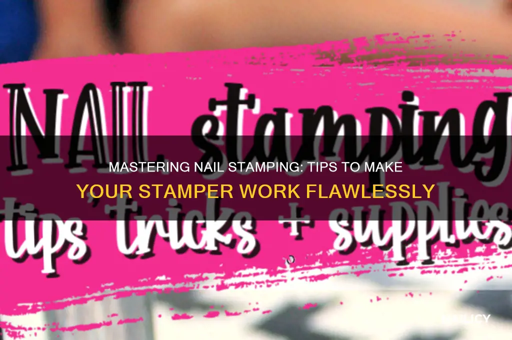 how to make your nail stamper work