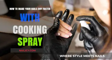 Quick Nail Drying Hack: Using Cooking Spray for Faster Results