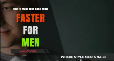 Boost Nail Growth: Essential Tips for Men's Faster, Stronger Nails