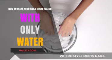 Stronger Nails, Faster Growth: The Power of Water