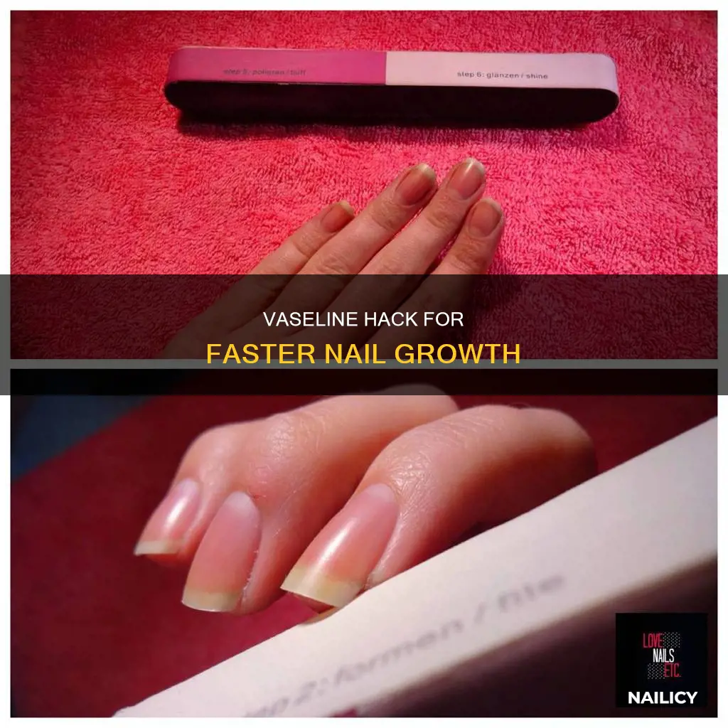 how to make your nails grow faster with vaseline