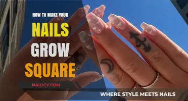 Square Nail Growth Secrets: Tips for Strong, Shapely Nails