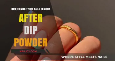 Revive & Strengthen: Post-Dip Powder Nail Care Essentials