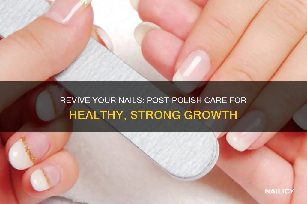 how to make your nails healthy after nail polish