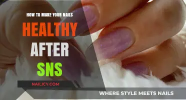 Revive & Strengthen: Post-SNS Nail Care for Healthy, Happy Nails