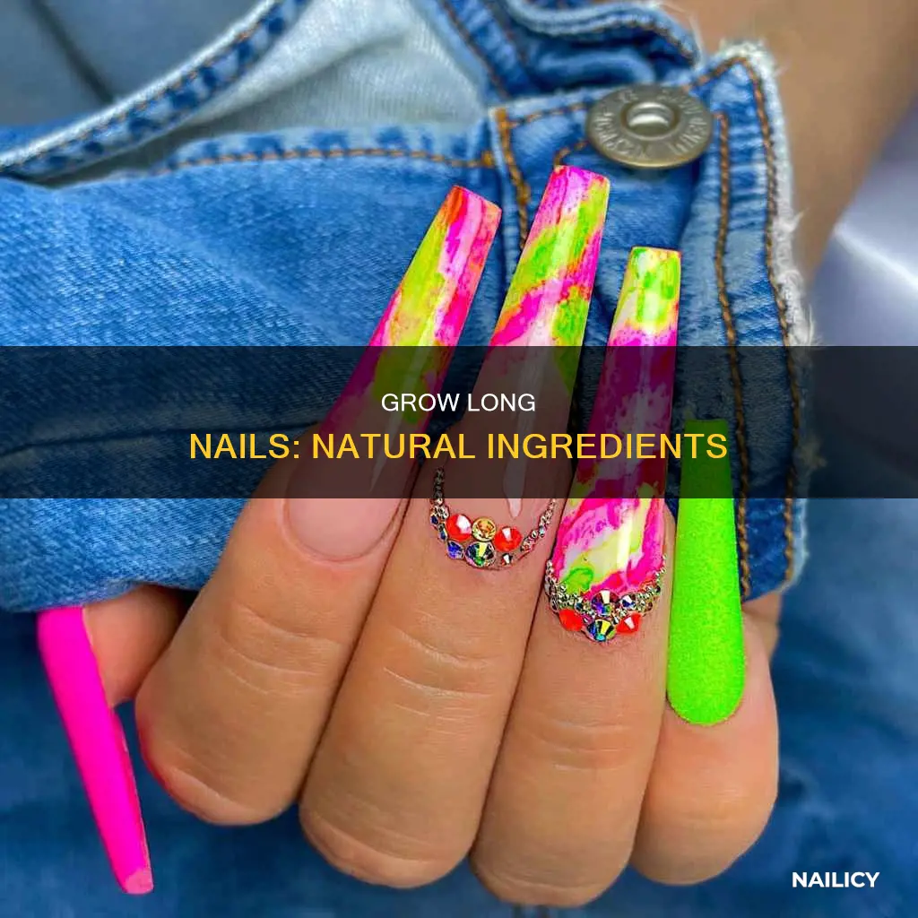 how to make your nails long ingredients