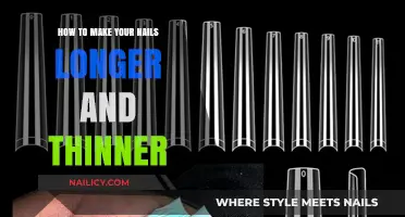 Slim & Strong: Tips for Growing Longer, Thinner Nails Naturally