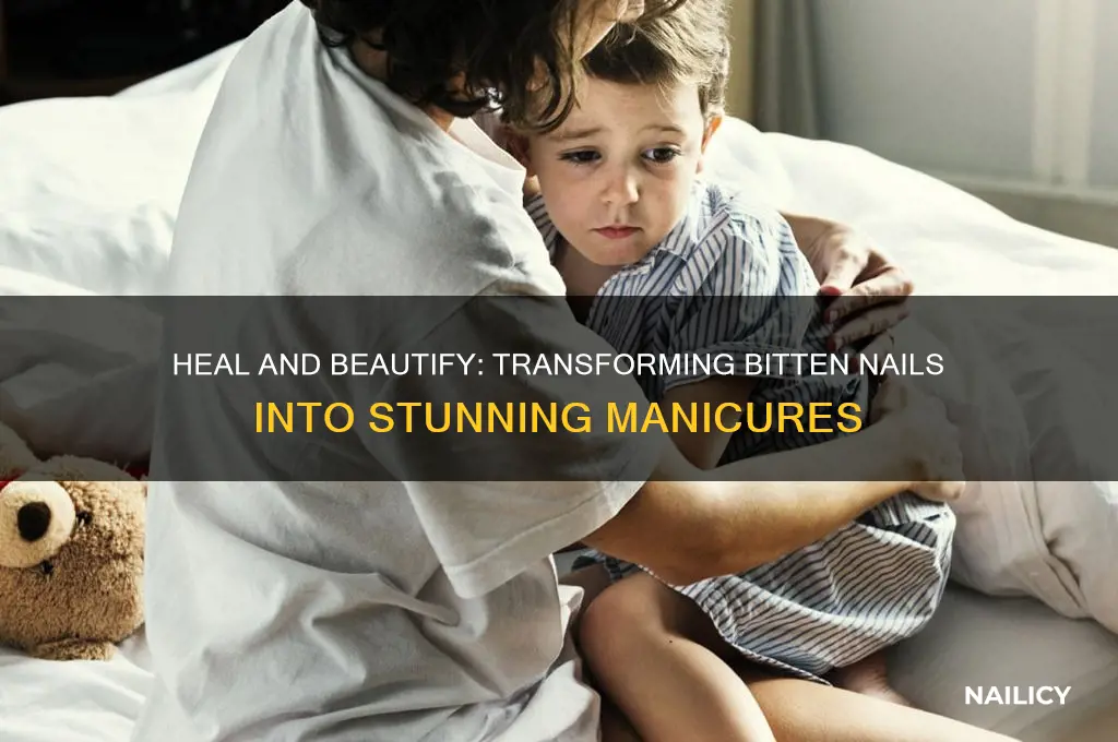 how to make your nails look better after biting them