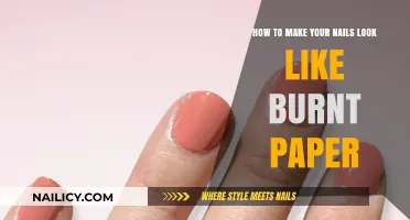 Create Edgy Burnt Paper Nail Art: A Step-by-Step Tutorial
