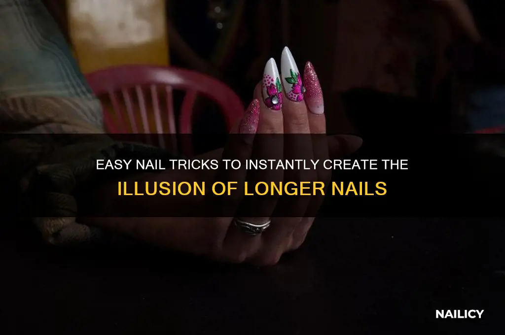 how to make your nails look longer