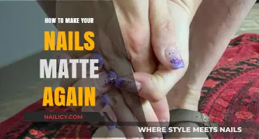 Revive Matte Nails: Simple Tips to Restore Their Dull Finish