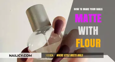 DIY Matte Nails: Simple Flour Hack for a Velvet Finish